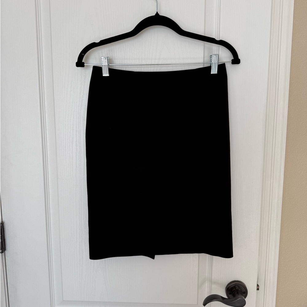 Ann Taylor Classic Black Pencil Skirt